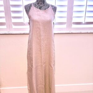 Elegant Gray Maxi Dress